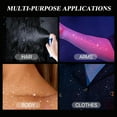 thumbnail image 5 of Body Glitter Spray for Hair and Body, Hairspray for Clothes, Long-Lasting Body Shimmer Spray Suitable for Stage, Festival Rave and Makeup Prom 2.11 Fl Oz, 5 of 8