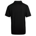thumbnail image 3 of Men's Cutter & Buck Black Los Angeles Dodgers Prospect Textured Stretch Big & Tall Polo, 3 of 3