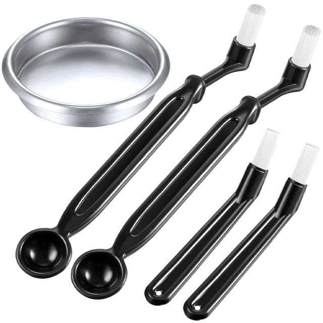 MasteelfCA 5pcs Espresso Machine Brushes Small Brush Cleaning Tools Machine Cleaning Brushes