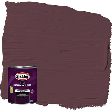 Glidden HEP Gooseberry / Purple Eggshell Interior Paint with Primer, 1 Quart