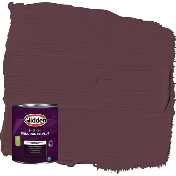 Glidden HEP Gooseberry / Purple Semi-Gloss Interior Paint with Primer, 1 Quart