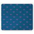 thumbnail image 1 of Gorilla Mouse Pad, Rhythmic Funny Ape Faces in Different Faces, Rectangle Non-Slip Rubber Mousepad, Purple Dark Sky Blue, by Ambesonne, 1 of 2