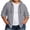 Gray, variant on Women's Plus Size Hoodie Shirts Long Sleeve Lightweight Jacket Button down Casual Plain Shirts