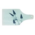 thumbnail image 2 of Flower Cutting Board, X-ray Picture of a Flower Floral Pattern Contemporary Modern Design Art Image, Decorative Tempered Glass Cutting and Serving Board, Wine Bottle Shape, Teal White, by Ambesonne, 2 of 5