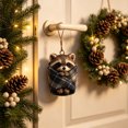 thumbnail image 5 of AOMXGD Plaid Blanket Themed Acrylic Christmas Hanging Ornament, Festive Tree & Wall Pendant For Seasonal Display & Gifting, 5 of 6