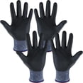 thumbnail image 1 of Guantes para Vidrio de Colores GlovesBlue 2 Pares XL Azul 106 a 115mm x 260mm NitriloHPPE CE EN388 Nivel 5. VentDepot MXGBE-012, 1 of 2