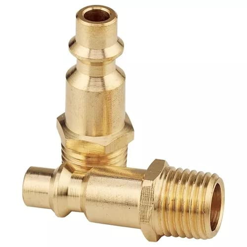 1/4 Inch Male Coupler Quick Connect, Air Hose & Air Coupler - Pack of 10 (FMB)