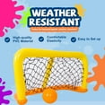 thumbnail image 3 of Honeydrill Inflatable Soccer Goal Set Fun Football Game for Kids, 3 of 7