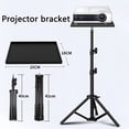 thumbnail image 2 of 1pcs Projectors Tray For Projector Monitors For Equipment Tripod Tray Smartphone Camera Laptop Projector Holder Microphone Brack, 2 of 5