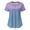 Purple, variant on Njoeus Scrub Tops for Women, Women's V Neck Casual Printed Scrub Top Short Sleeve Uniform Workwear Summer Tunic Top Shirts with 2 Pocket S-XXL