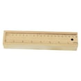 thumbnail image 2 of Abbracc Unfinished Wood Pencil Box Craft Box Ruler Lid for Drawing Sketching Pencils Height 4.3cm, 2 of 9