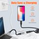 thumbnail image 3 of Cable de extensión Lightning AGVEE de 1 m hembra a macho para iPhone, 3 of 7
