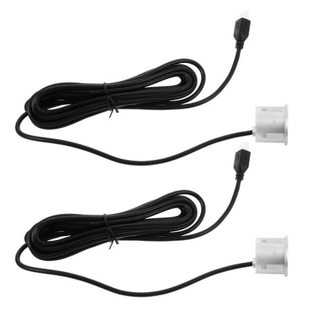 Masteelf 2pcs Sensor Reversing Radars Car Rear Backup Parking Assist Sensor Parking Aid Sensor Bumper Parking Distance Sensor For Auto