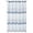 Blue Ombre Chevron, variant on Fabric Shower Curtain with Grommets and Hooks - 72 x 72 Inch, Blue Ombre Chevron