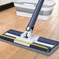thumbnail image 3 of 36CM Hands-free Mop, Hands-free Microfiber Flat Mop, Automatic Wringing, 360 Degree Hands-free Microfiber Floor Mop, Lazy Hands-free Mop, Suitable for Home Kit Save 50% off, 3 of 8