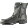 thumbnail image 2 of Men's Toe Warmers Track Waterproof Side Zip Boot Black Leather/Polyuretahne 14 M, 2 of 3