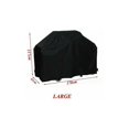 thumbnail image 2 of Funda para barbacoa Funda para barbacoa negra 170 x 61 x 117 cm, 2 of 4