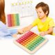 thumbnail image 2 of La tabla de multiplicar de madera lisa 9x9 bloquea los juguetes aritméticos divertidos coloridos Tmvgtek juguetes de los niños, 2 of 9