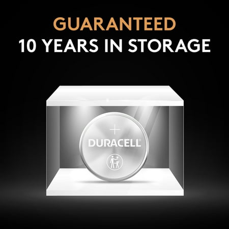 Duracell 2016 Lithium Coin Battery 3V, Bitter Coating and Child Secure Packaging, 4 Pack
