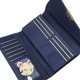 thumbnail image 3 of Bolsa de herramientas, 1 Uds., cartera de Color para mujer, cartera larga con tapa para mujer, monedero triple con cabeza de Mickey, billeteras delgadas con bolsillo para monedas para teléfono, 3 of 5