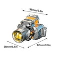 thumbnail image 3 of Foqnuq Super Bright LED Headlamp with Adjustable Zoom, Rechargeable, IP31 Waterproof, Ideal for Night Fishing, Camping, Outdoor Activities, 3 of 9