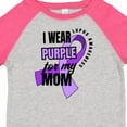 thumbnail image 4 of Inktastic I Wear Purple for My Mom Lupus Awareness Boys or Girls Toddler T-Shirt, 4 of 5