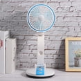 thumbnail image 4 of Ventilador Plegable Recargable Con Luz Led Portatil 360°, Ventilador Multifuncional de Carga Usb, 4 of 6