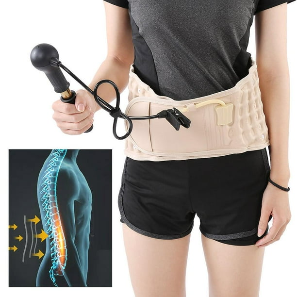 Greensen Lumbar Traction Belt,Lumbar Traction Belt Spinal Air Traction Lower Back