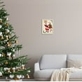 thumbnail image 2 of Stupell Industries Vintage Merry Christmas Santa Graphic Art White Framed Art Print Wall Art, Design by Arrolynn Weiderhold, 2 of 7