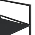 thumbnail image 4 of vidaXL Patio Dining Set Table and Chair Garden Outdoor Furniture Black Textilene, 4 of 8