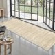 thumbnail image 3 of Alfombra Runner Zesthome, larga, lavable para pasillo, 60 x 300 cm, color beige, 3 of 9