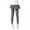 Gray, variant on 4-12 Years Kids Baby Girls Footless Leggings with Ruffle Tutu Skirt Pants