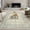 Light Green, variant on 2'x6'/5'x7'/8'x10'/9'x12'/10'x13'Boho Vintage Floral Rug Stain Resistant Low Pile Carpet for Bedroom Room Kids Playroom Office Decor Indoor Non Slip Soft Thin Carpet