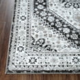 thumbnail image 3 of BNM Classic Medallion Indoor Area Rug, 7' 6" x 9' 6", Charcoal, 3 of 6