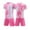 Pink, variant on Weebloom Kids Boys Summer Athletic Outfit Girls Football Quick Drying Training Shirt Shorts Set Basketball Tracksuit Shorts T Shirt Sportsuit Boy Running Sports Clothes Set 7-8 Years Blue