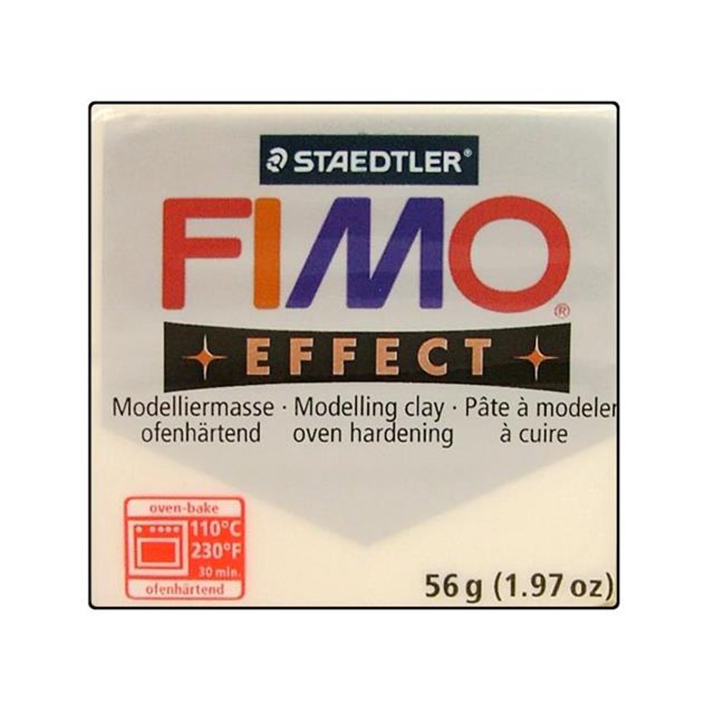 Fimo Effect Clay 57gm Translucent White