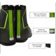 thumbnail image 2 of Cubrezapatos Cubrezapatos de bicicleta Protector de zapatos Impermeable Ligero Calentador de invierno, 2 of 8
