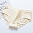 thumbnail image 3 of Fesfesfes Ropa Interior Mujer Mid Cotton Crotch Womens Underwear With No All Cotton Stretch Breathable Comfortable Combed Cotton Womens Pants, 3 of 5