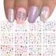 thumbnail image 1 of 4 o 12 diseños lindo gato patrón diseños de marca de agua pegatinas de arte de uñas calcomanías de transferencia de agua uñas de belleza para decoración LA493-504 Tan Jianjun  unisex, 1 of 2