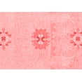 thumbnail image 1 of Ahgly Company Machine Washable Indoor Rectangle Abstract Red Modern Area Rugs, 8' x 12', 1 of 4