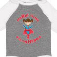 thumbnail image 4 of Inktastic My Big Sister is My Hero Boys or Girls Long Sleeve Baby Bodysuit, 4 of 5