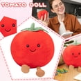 thumbnail image 2 of JELLYCAT 6.6" Amuseables Tomato Soft Plush Toy, Cuddly and Soft Stuffed Animals Plush Toys Doll Amuseables Tomato, Birthday Gift for Kids and Valentine's Day gift, Age 3+, 2 of 5