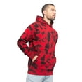 thumbnail image 6 of G-Style USA Men's Sweatshirt Mineral Wash Tie Dye Pullover Hoodie, Up To 2X, 6 of 6