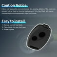 thumbnail image 7 of Unique Bargains Key Shell Case for Honda CR-V 2005-2009 for Honda Accord 2003-2010 Keyless Entry Remote Key Fob Replacement Case 2 Buttons, 7 of 7