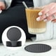 thumbnail image 2 of Clearance!Portavasos para bebidas,portavasos de silicona,juego de 6 piezas con soporte de plástico,portavasos para mesa de centro,portavasos,soporte para mesa de bebidas, 2 of 3