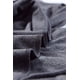 thumbnail image 3 of ABPHQTO Minivestido negro estilo camiseta con cuello redondo y detalles fruncidos para mujer, 3 of 5