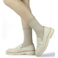 thumbnail image 6 of YooGuoGuo Ruffle Socks Women - Turn-Cuff Frilly Sock - Lightweight Cotton Socks, 6 of 6
