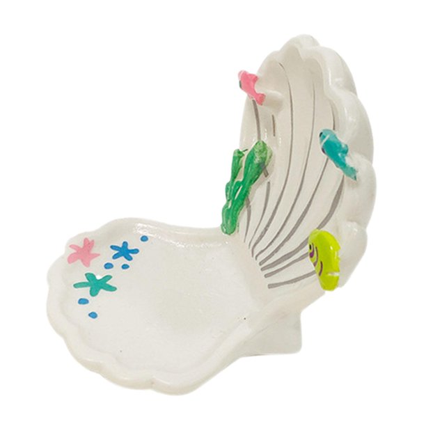 Decoración de peceras Salvador paisaje artificial escondite de peces para peceras pequeñas y medianas 6cmx6cmx7cm