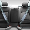 thumbnail image 2 of Renewold Car Seat Belt Pads Harness Pads for SUV Truck Vans Sedans Protect Shoulder Seat Belt Covers Auto Decor for Women Men, 2 Pack, Leopard Print Blue Purple, 2 of 6
