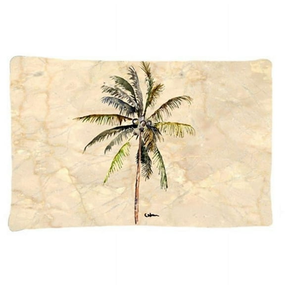 20.5 x 30 in. Palm Tree Moisture Wicking Fabric Standard Pillow Case